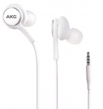 AKG Hörlurar med mikrofon, In-Ear till Samsung, Vit, Bulk (EO-IG955)