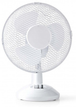 Nedis Bordsfläkt | 23 cm diameter | 3 hastigheter | Oscillerande | Vit