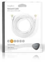 Nedis CAT6 Nätverkskabel | RJ45 hane | RJ45 hane | S/FTP | 20.0 m | Rund | LSZH / PVC | Vit | Kartong med fönster Nedis CAT6 Nätverkskabel | RJ45 hane | RJ45 hane | S/FTP | 20.0 m | Rund | LSZH / PVC | Vit | Kartong med fönster