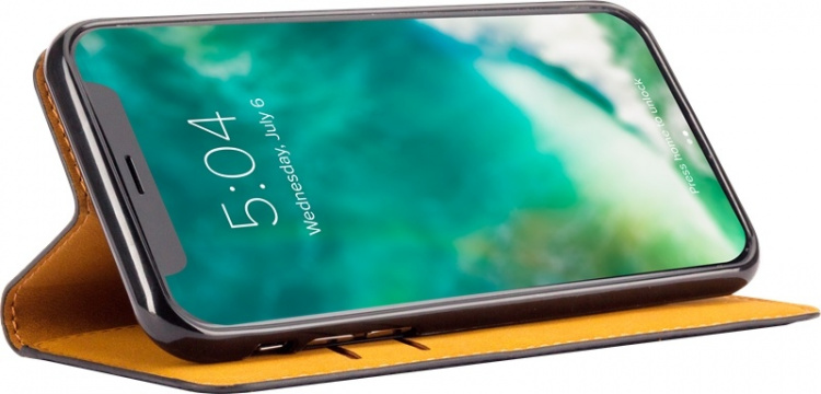 Xqisit Slimmat plånboksfodral till iPhone X/XS Xqisit Slimmat plånboksfodral till iPhone X/XS