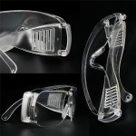 Universella skyddsglasögon i transparent plast