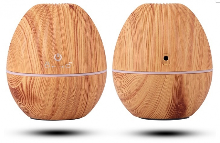 Luftfuktare i trädesign, Ljust trä Luftfuktare i trädesign, Ljust trä