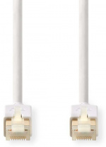 Nedis CAT6 Nätverkskabel | RJ45 hane | RJ45 hane | S/FTP | 3.00 m | Rund | LSZH / PVC | Vit | Kartong med fönster
