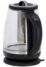 Camry CR 1290 Vattenkokare glas 2,0 l - med temp. kontroll och tebryggare