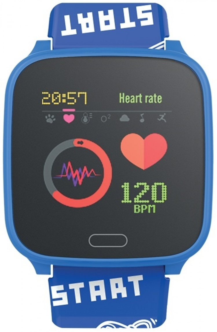 Forever Smartwatch IGO JW-100, Blå Forever Smartwatch IGO JW-100, Blå