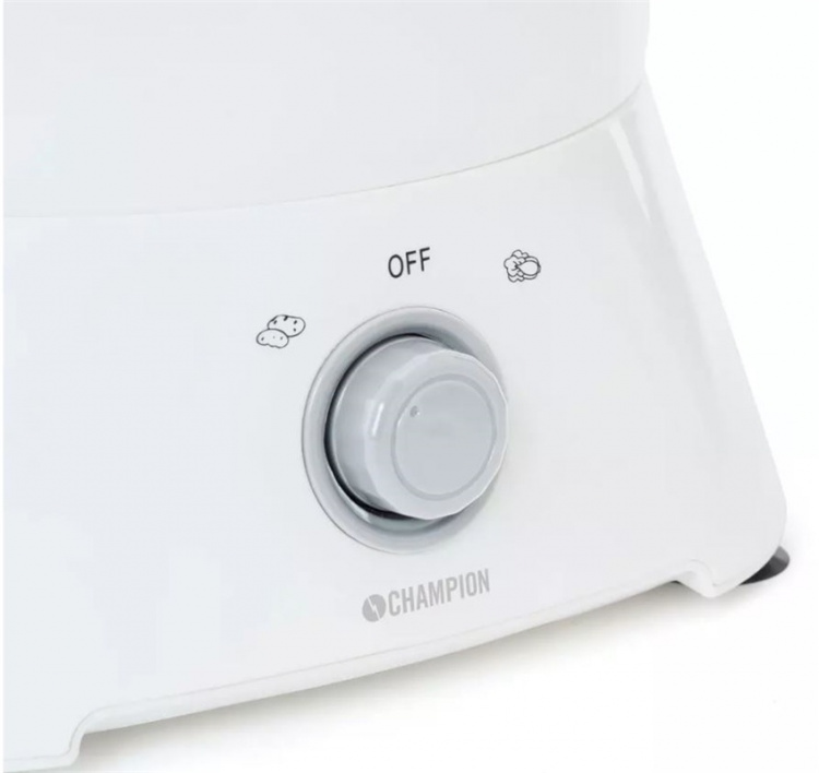 Champion Potatisskalare 1kg m. Salladsslunga PS110 Vit