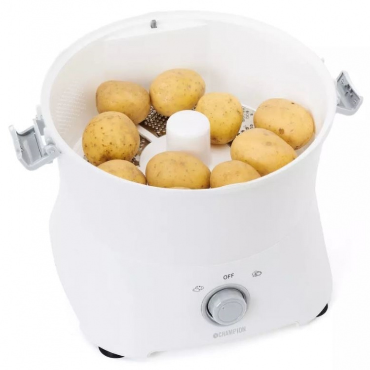Champion Potatisskalare 1kg m. Salladsslunga PS110 Vit