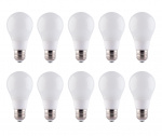 LED-lampa E27 8W 230V 4500K 10-pack, Vit neutral LED-lampa E27 8W 230V 4500K 10-pack, Vit neutral