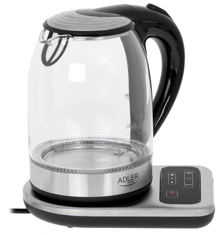 Adler AD 1293 Vattenkokare med bas 1,7 L