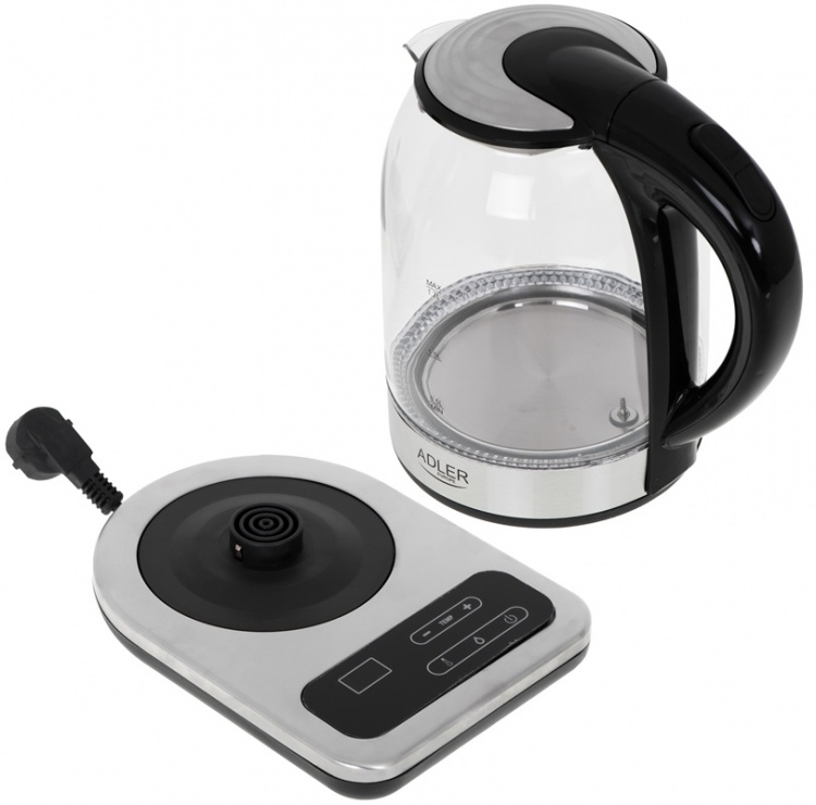 Adler AD 1293 Vattenkokare med bas 1,7 L