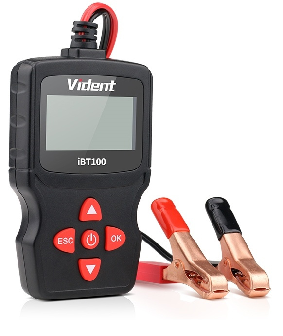 GEL 100-1100CCA Automotive Tester Diagnostico VIDENT iBT100 12V Analizzatore di Batteria per Flooded AGM