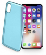 Cellularline Mobilskal i TPU-plast till iPhone X/XS, Turkos