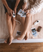 Camry Elektrisk underfilt 150x160 cm, Rosa