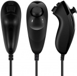Remote Plus + Nunchuck till Wii-Wii U, Svart