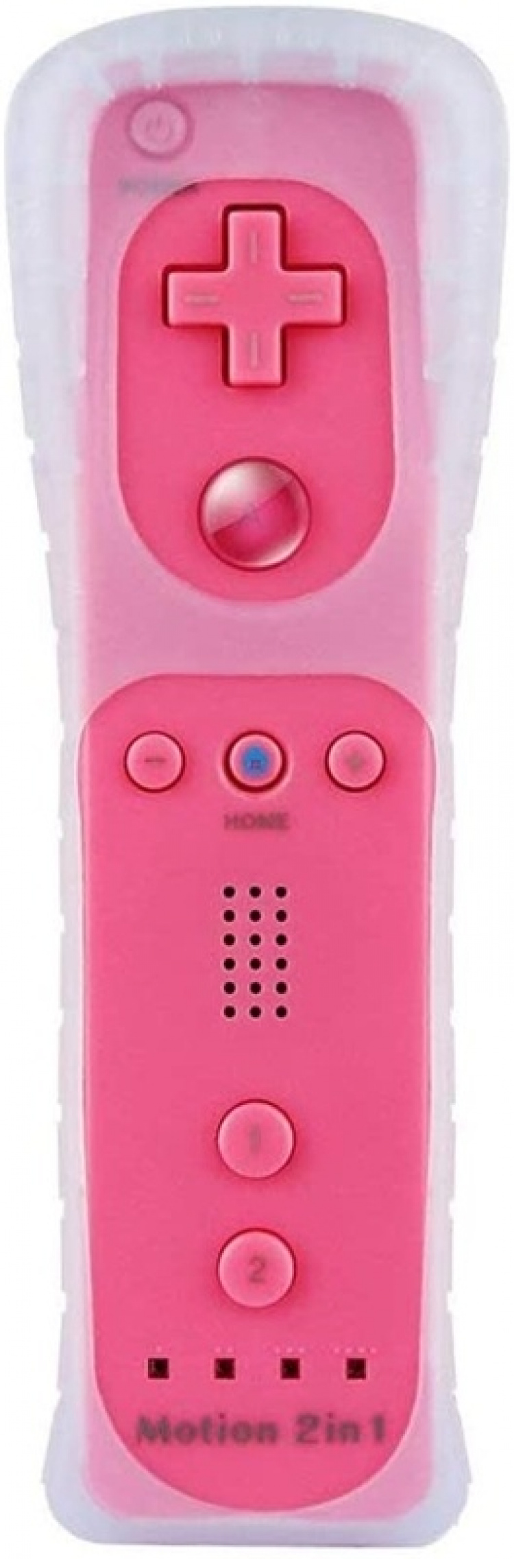 Remote Plus + Nunchuck kompatibel med Wii-Wii U, Rosa Remote Plus + Nunchuck kompatibel med Wii-Wii U, Rosa