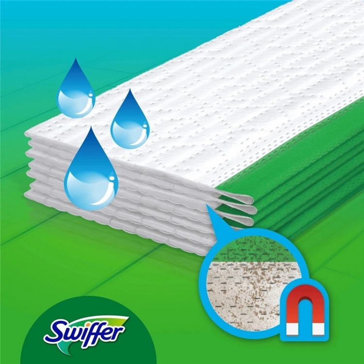 Swiffer Wet Refiller 12-pack, Citron