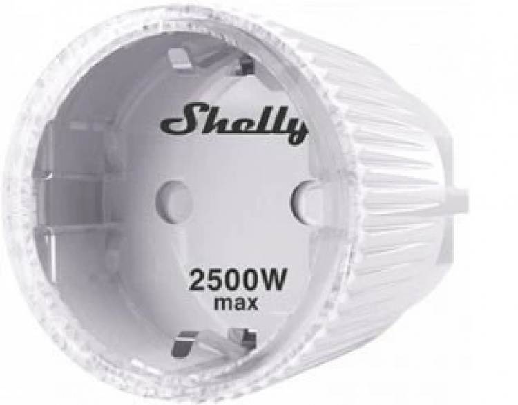 Shelly Plug S Liten fjärrströmbrytare (plug) med energimätning och WiFi