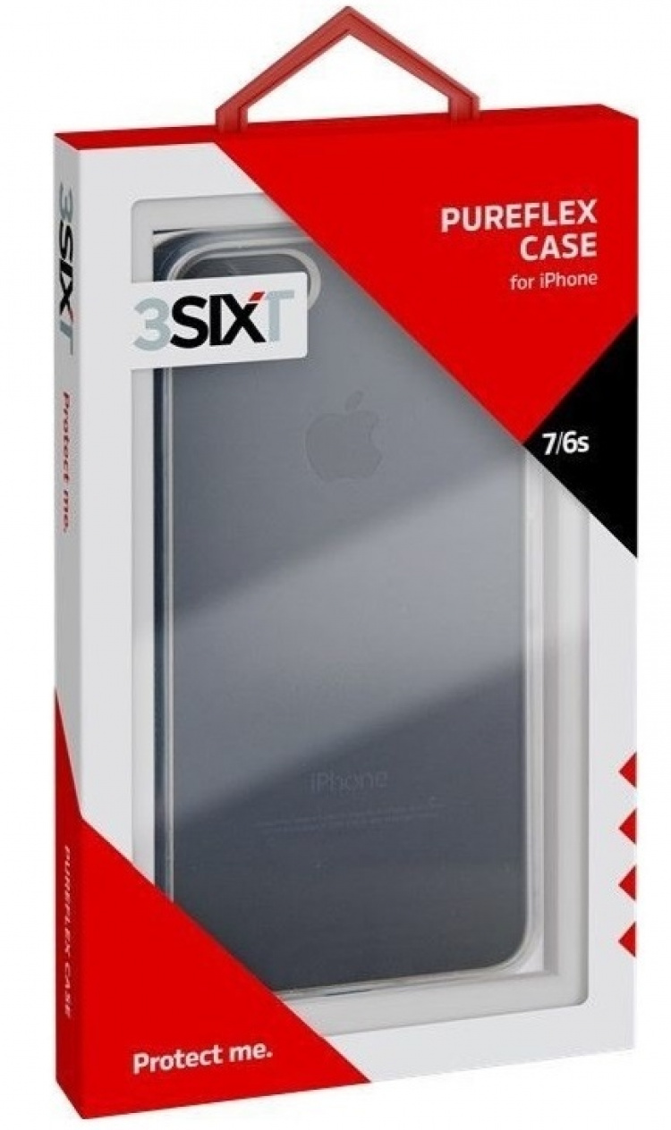 3SIXT Pure Flex Skal till iPhone 6S/7, Transparent 3SIXT Pure Flex Skal till iPhone 6S/7, Transparent