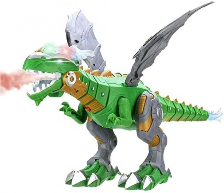 Drake som blinkar och sprutar 