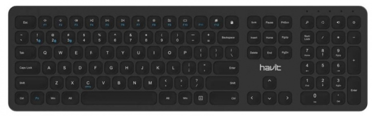 Havit Proline KB235BT Trådlöst tangentbord för flera enheter Havit Proline KB235BT Trådlöst tangentbord för flera enheter