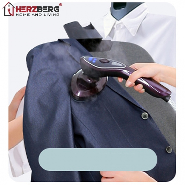 Herzberg Multi-funktions Strykjärn/Steamer med ångstation