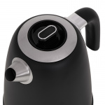 Adler Vattenkokare 1,7L med Temperatur-inställning, Svart