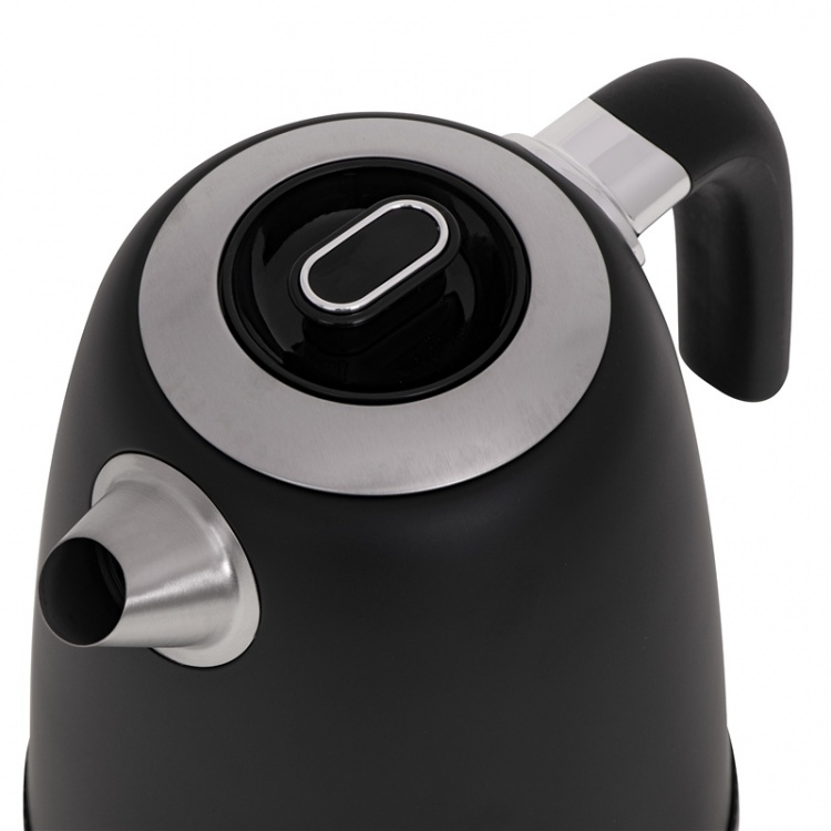 Adler Vattenkokare 1,7L med Temperatur-inställning, Svart