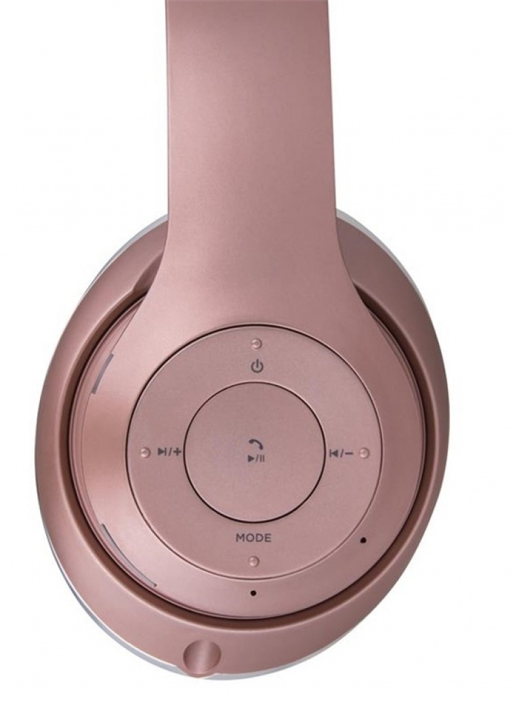Forever Music Soul BHS-300, trådlösa hörlurar, rosa,