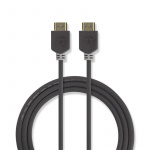 Nedis High Speed HDMI ™ kabel med Ethernet | HDMI™ Kontakt | HDMI™ Kontakt | 4K@60Hz | ARC | 18 Gbps | 0.50 m | Rund | PVC | Antracit | Låda Nedis High Speed HDMI ™ kabel med Ethernet | HDMI™ Kontakt | HDMI™ Kontakt | 4K@60Hz | ARC | 18 Gbps | 0.50 m | Rund | PVC | Antracit | Låda