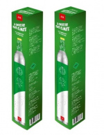 2-pack AGA Biogon C Kolsyrepatron 425g, Grön