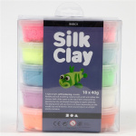 Silk Clay Mixade Färger Basic 2 10x40g