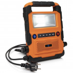 Smartwares LED-arbetslampa BT-högtalare