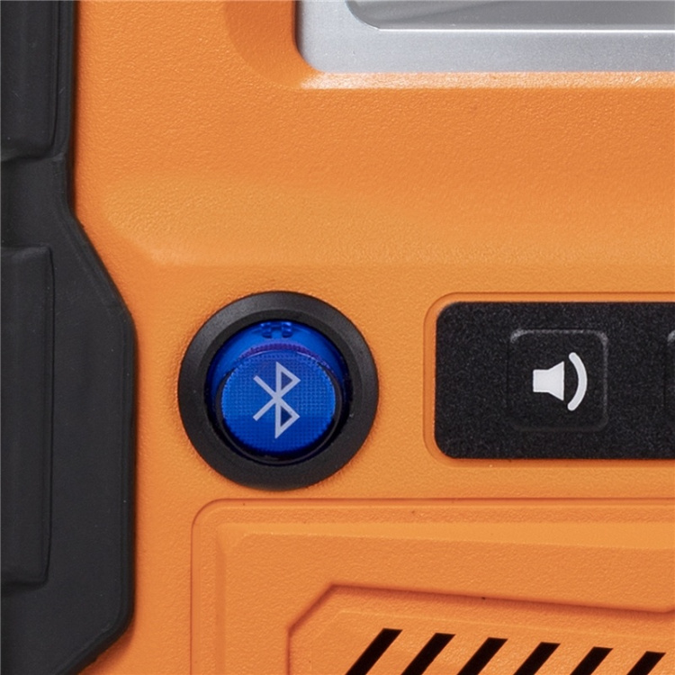 Smartwares LED-arbetslampa BT-högtalare