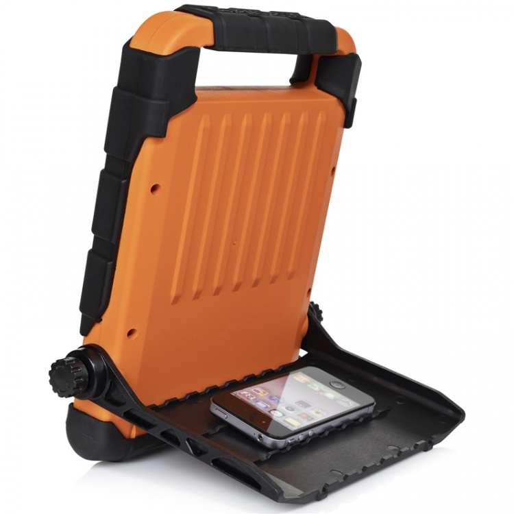 Smartwares LED-arbetslampa BT-högtalare