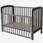 Troll Spjälsäng Lux Seal grey