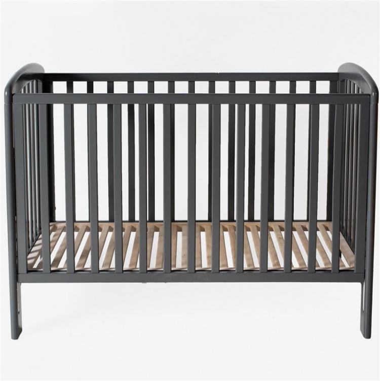 Troll Spjälsäng Lux Seal grey