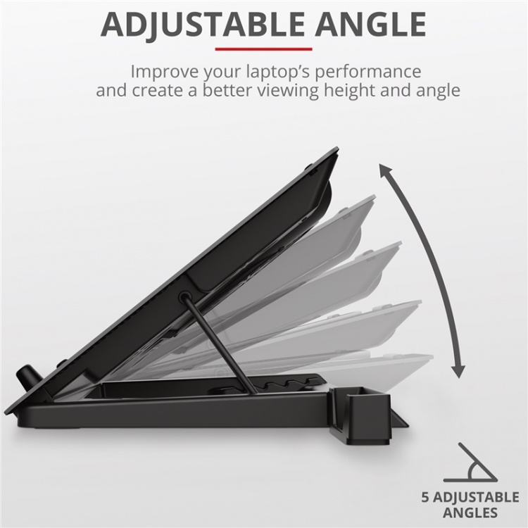 Trust GXT 1125 Quno Laptop Cooling Stand Trust GXT 1125 Quno Laptop Cooling Stand