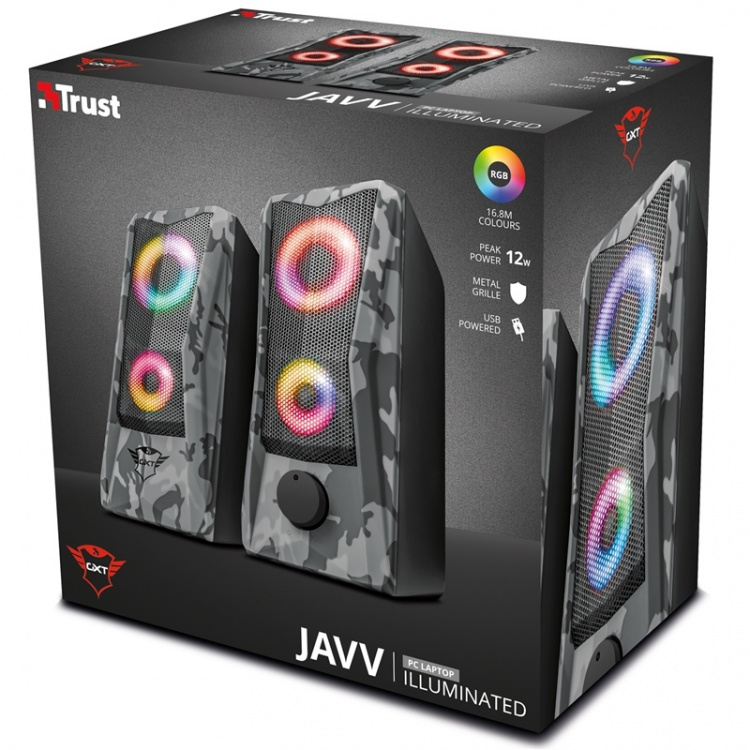 Trust GXT 606 Javv RGB 2.0 Gaming Sp