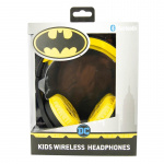 BATMAN Hörlur Junior Bluetooth On-Ear 85dB Trådlös Svart Logo