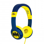 Batman Hörlur Junior On-Ear 85Db Blå Batlogo Batman Hörlur Junior On-Ear 85Db Blå Batlogo
