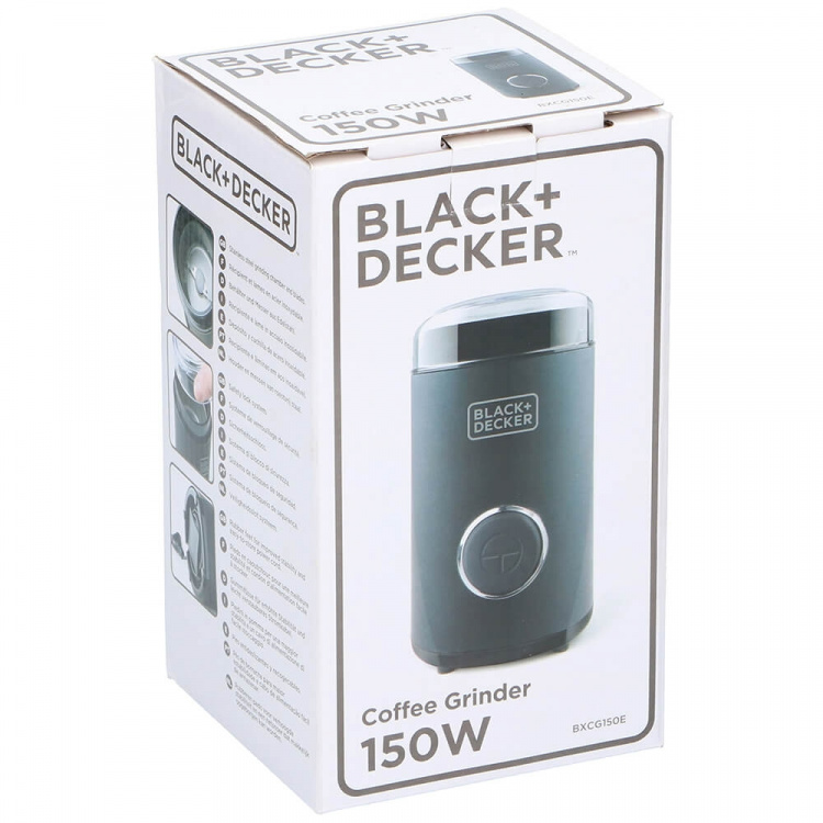 Black+Decker Kaffekvarn 150W Svart