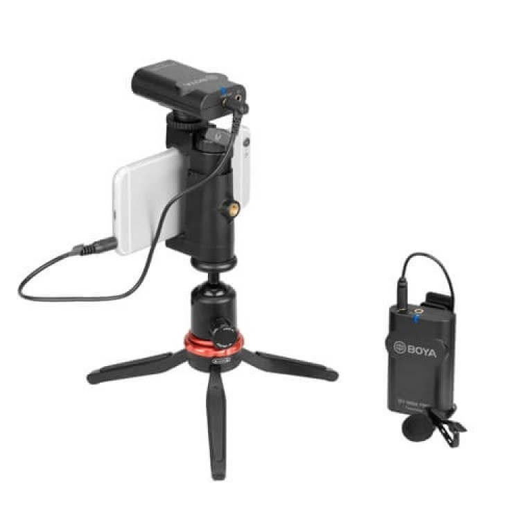 BOYA Mikrofon Lavalier Trådlös Digital BY-WM4 Pro 3.5mm BOYA Mikrofon Lavalier Trådlös Digital BY-WM4 Pro 3.5mm