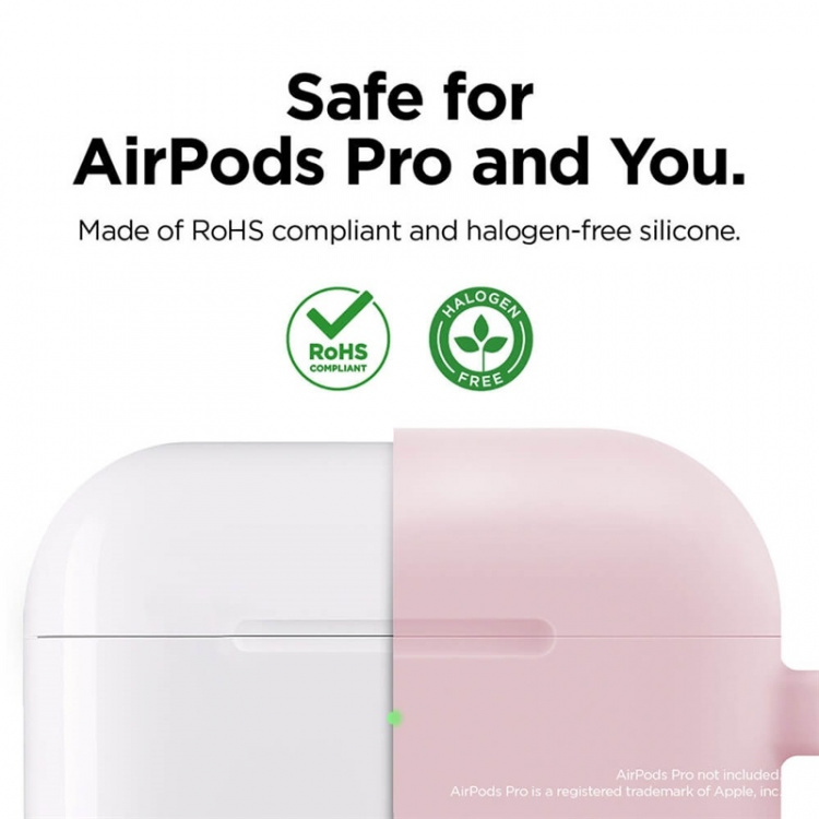 Elago Skyddsväska för Airpod Pro med Hängare Rosa Elago Skyddsväska för Airpod Pro med Hängare Rosa