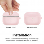 Elago Skyddsväska för Airpod Pro med Hängare Rosa Elago Skyddsväska för Airpod Pro med Hängare Rosa