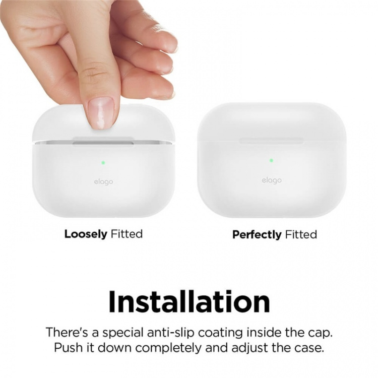 Elago Skyddsväska för Airpod Pro Silikon Blå