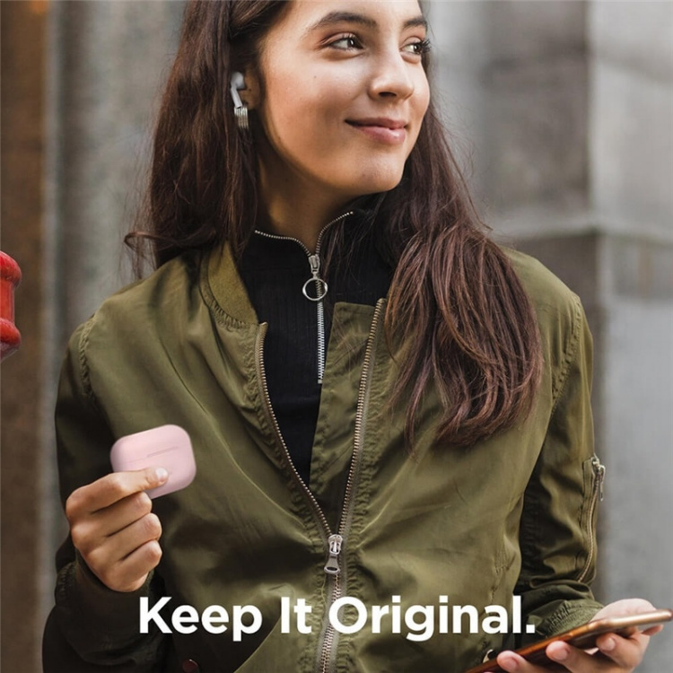 Elago Skyddsväska för Airpod Pro Silikon Rosa Elago Skyddsväska för Airpod Pro Silikon Rosa