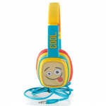 Emoji Hörlur Flip\'N\'Switch Junior On-Ear Trådad Blå 80dB