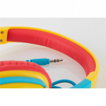 Emoji Hörlur Flip\'N\'Switch Junior On-Ear Trådad Blå 80dB