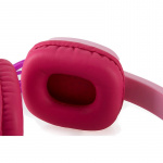 Emoji Hörlur Flip\'N\'Switch Junior On-Ear Trådad Rosa 80dB