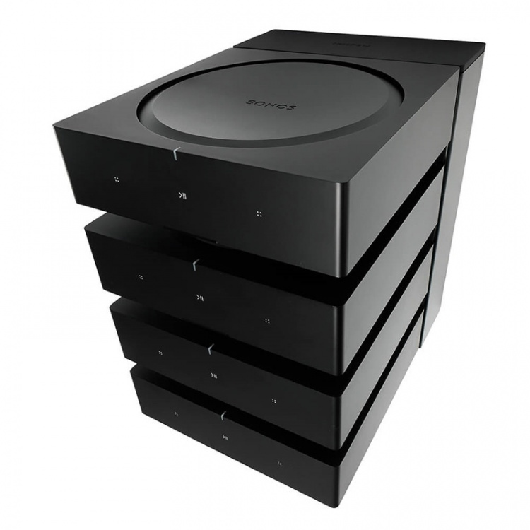 Flexson Docking Sonos Amp 4X Svart Flexson Docking Sonos Amp 4X Svart